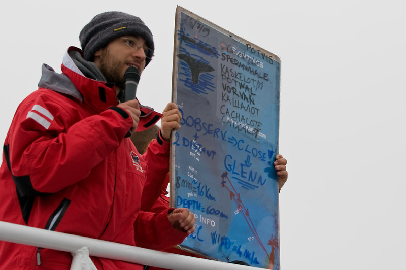 78 Andenes 11.jpg - Ranskalaisversio kertoi neljan tunnin raikkaan Norjanmeren ilmaston nauttimisen jalkeen mita tapahtui - osa spottaajissa spyttasi eika nahnyt edes linssilude Glennia - sen verran keikutti